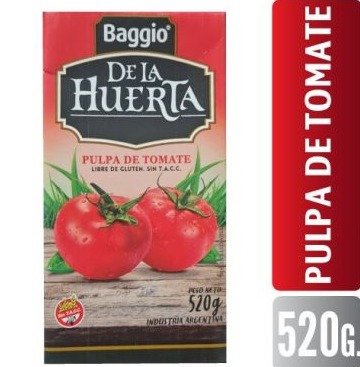 Pulpa De Tomate LA HUERTA 12 x 520 Gr.